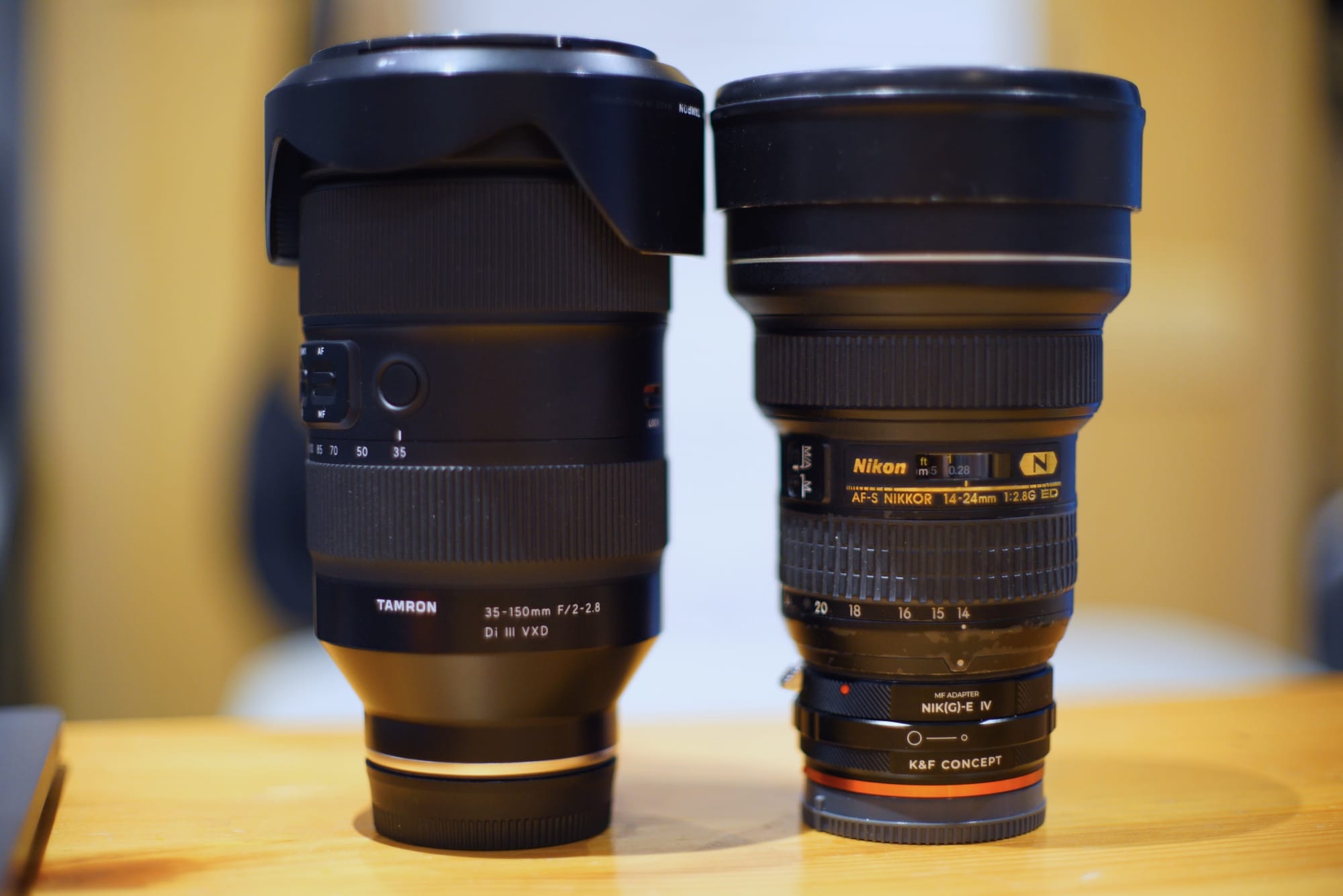 Nikon Nikkor 14-24mm f2.8 stuck zoom repair